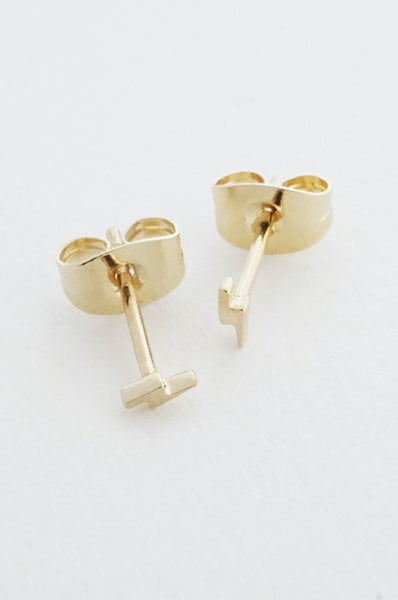 Mini Lightning Bold Stud Earrings HONEYCAT Jewelry