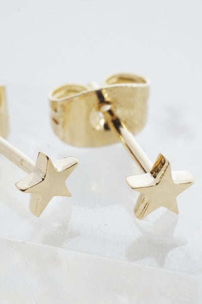 Mini Star Stud Earrings HONEYCAT Jewelry