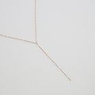 Morse Code Chain Lariat HONEYCAT Jewelry