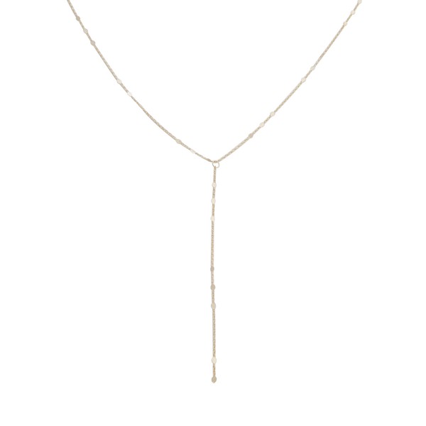 Morse Code Chain Lariat HONEYCAT Jewelry