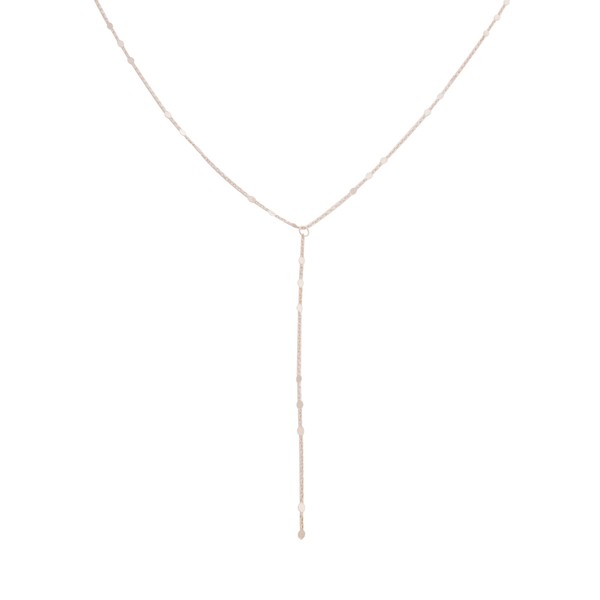 Morse Code Chain Lariat HONEYCAT Jewelry