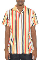 Mens Short Sleeve Button Down WEIV