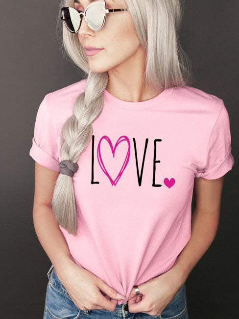 Love Tee Wildberry Waves