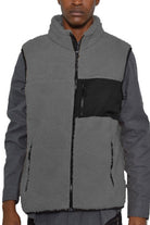 Padded Sherpa Fleece Vest WEIV