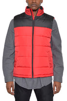 PADDED WINTER TWO TONE VEST WEIV