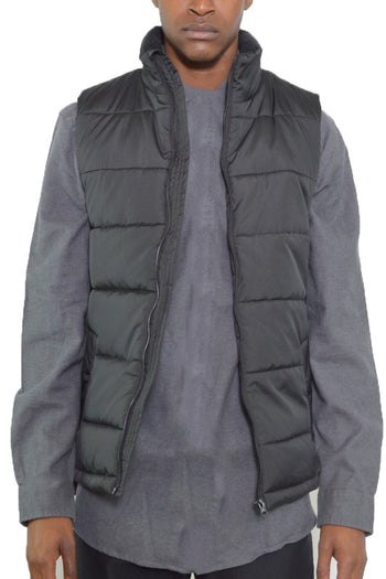 PADDED WINTER TWO TONE VEST WEIV