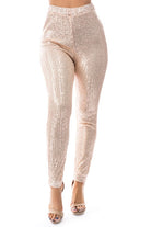 SEXY SEQUIN CASUAL PANTS By Claude