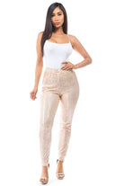 SEXY SEQUIN CASUAL PANTS By Claude