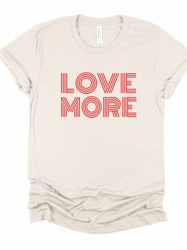 LOVE MORE Graphic Tee Ocean and 7th