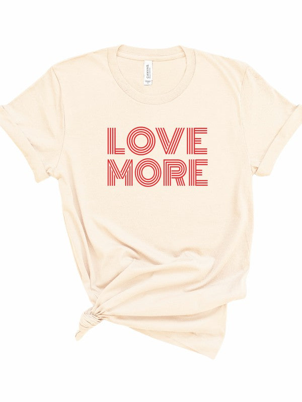 LOVE MORE Graphic Tee Ocean and 7th