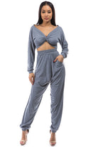TWO PIECE PANT SET By Claude