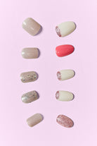 Press On Nails - 2 Set Bundle Pack of 48 Nails SO PINK BEAUTY