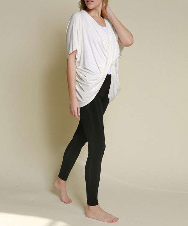 BAMBOO ONE SIZE WRAP TOP Fabina