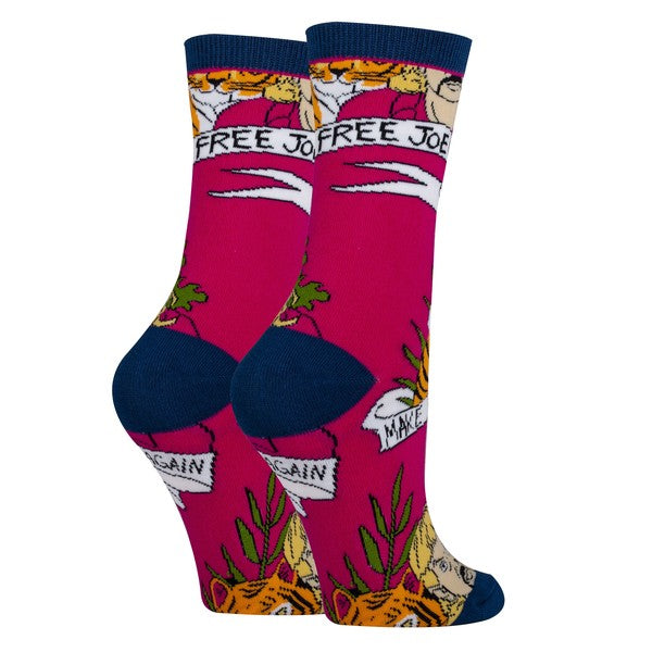 Free Joe - Women's Funny Socks Oooh Yeah Socks