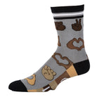 One Love - Men's Emoji Cotton Crew Funny Socks Oooh Yeah Socks