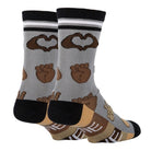 One Love - Men's Emoji Cotton Crew Funny Socks Oooh Yeah Socks