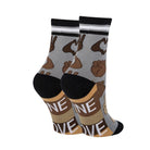 One Love - Women's Emoji Cotton Crew Socks Oooh Yeah Socks