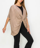 BAMBOO ONE SIZE WRAP TOP Fabina