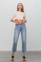 HIGH RISE STRAIGHT JEANS Insane Gene