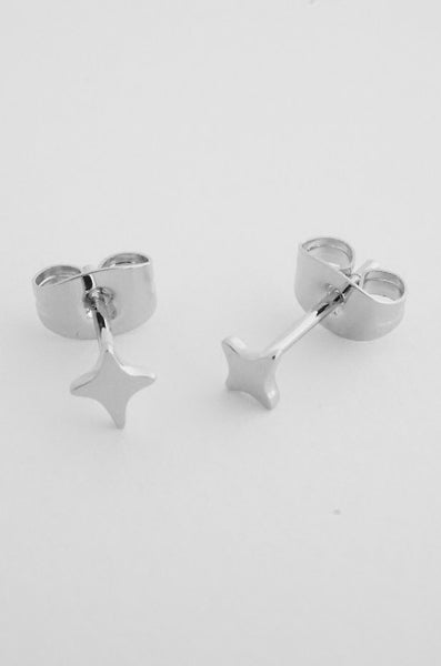 Origami Tiny Star Studs HONEYCAT Jewelry