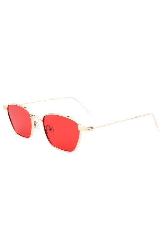 Retro Square Vintage Metal Fashion Sunglasses Cramilo Eyewear