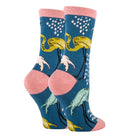 Flamingo Sun - Women's Crew Socks Oooh Yeah Socks