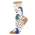 Cheetah Charm - Women's Cotton Crew Socks Oooh Yeah Socks