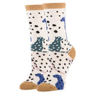 Cheetah Charm - Women's Cotton Crew Socks Oooh Yeah Socks