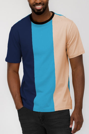 Weiv Mens Color Block T Shirt WEIV