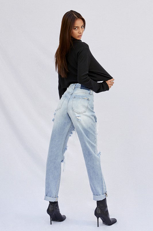 Ripped Baggy Jeans Denim Lab USA