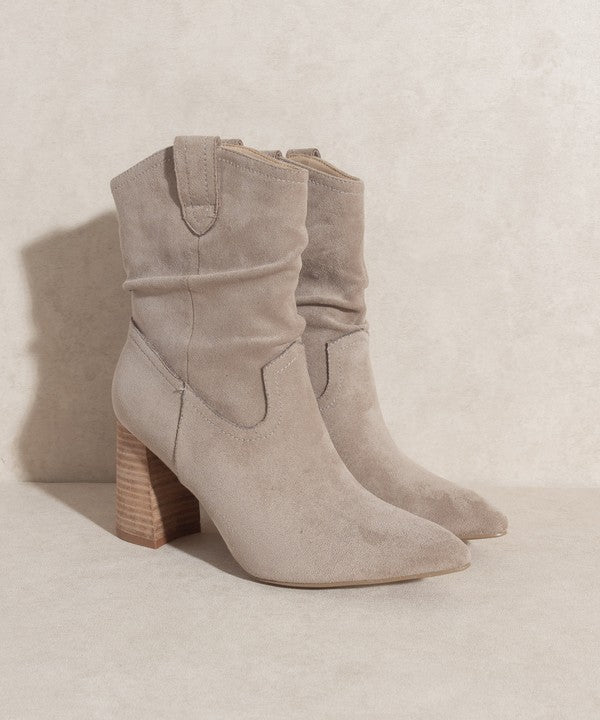 Oasis Society Mavis - Western Style Bootie Oasis Society