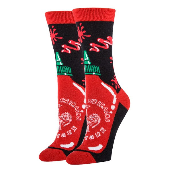 Awesome Sauce - Women's Funny Socks Oooh Yeah Socks