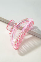 Iridescent crescent shape big claw hair clip LA3accessories