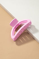 Iridescent crescent shape big claw hair clip LA3accessories