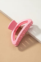 Iridescent crescent shape big claw hair clip LA3accessories