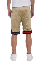 STRIPED BAND SOLID BASKETBALL SHORTS WEIV