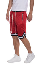 STRIPED BAND SOLID BASKETBALL SHORTS WEIV