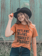 Outlaws, Inlaws, Crooks and Straits Tee Ask Apparel