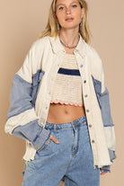 Colorblock Oversized Jacket POL