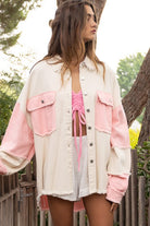 Colorblock Oversized Jacket POL