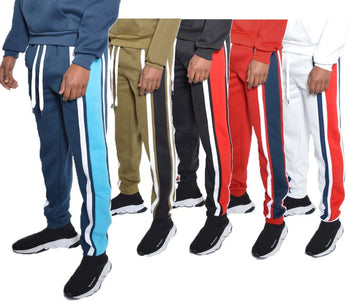 3 STRIPE COLOR BLOCK SWEAT PANTS WEIV