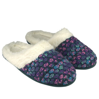 Mermaid Tail Purp - Women's Cozy Sherpa Slipper Oooh Yeah Socks