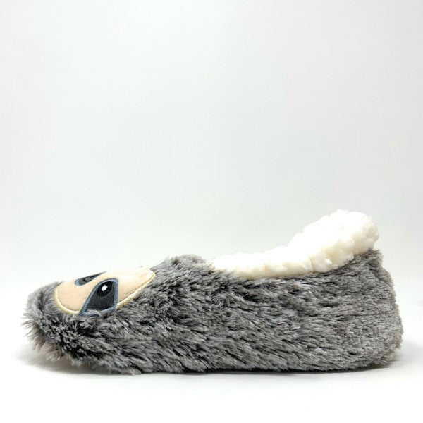 Sloth Steps - Women's House Cozy Animal Slippers Oooh Yeah Socks