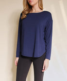 BAMBOO DOLMAN LONG SLEEVE TOP Fabina