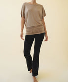 BAMBOO CREW NECK TUNIC Fabina