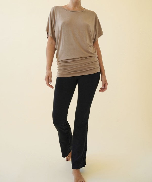 BAMBOO CREW NECK TUNIC Fabina