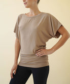 BAMBOO CREW NECK TUNIC Fabina