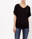 BAMBOO SK COLLECTION SIGNATURE TUNIC TOP Fabina