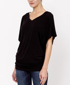 BAMBOO SK COLLECTION SIGNATURE TUNIC TOP Fabina