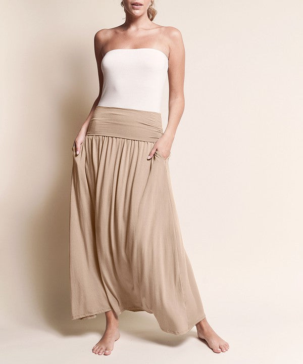 BAMBOO YOGA MAXI SKIRT Fabina